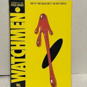 Watchmen Graphic Novel with Yellow Cover